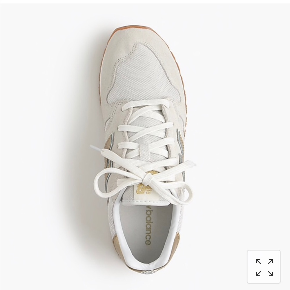 NIB! Jcrew New Balance 520 Gold Salt Sz 8.5